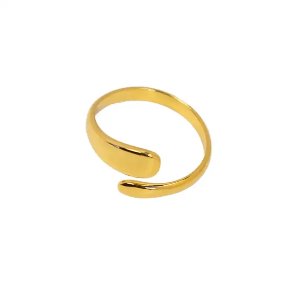 Δαχτυλίδι Χρυσό με Εκλεπτυσμένο Σχεδιασμό