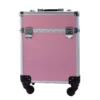επαγγελματική βαλίτσα καλλυντικών σε ροζ χρώμα
