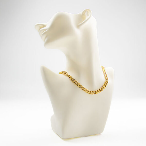 Κολιέ Bold Gold Chain - Ατσάλινο - Image 2