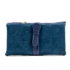 πορτοφόλι μεγάλο casual σε μπλε χρώμα