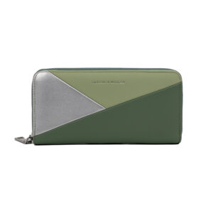 πορτοφόλι πολύχρωμο σε πράσινο