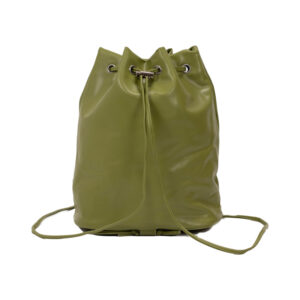 τσάντα ώμου πουγκί νόρας πράσινο χρώμα