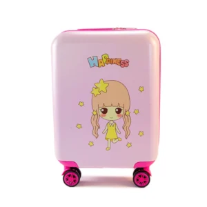 βαλίτσα παιδική σταρ γκέρλ σε ροζ χρώμα