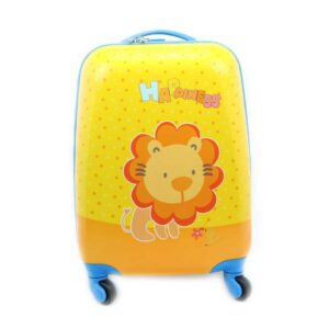 Βαλίτσα Παιδική Κίτρινη Λιοντάρι