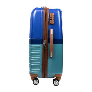 Βαλίτσα Ταξιδιού Μπλε με Τιρκουάζ