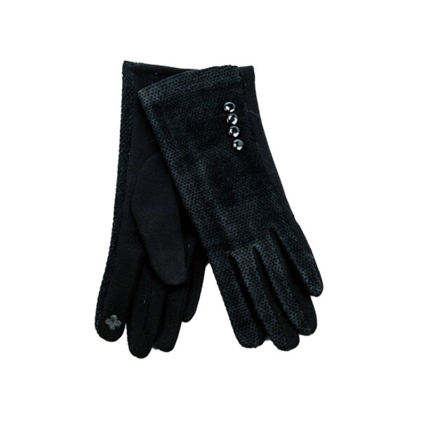 Γάντια Γυναικεία Χειμωνιάτικα Μαύρα