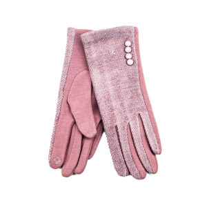Γάντια Γυναικεία Χειμωνιάτικα Ροζ