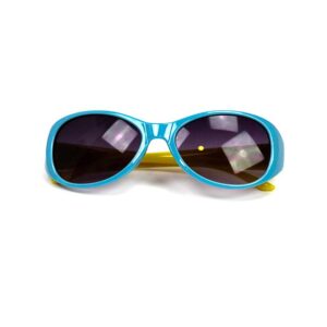 Γυαλιά Ηλίου Παιδικά Γαλάζιο-Κίτρινο με Σχέδιο