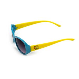 Γυαλιά Ηλίου Παιδικά Γαλάζιο-Κίτρινο με Σχέδιο