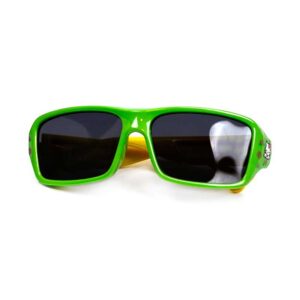 Γυαλιά Ηλίου Παιδικά Πράσινο-Κίτρινο με Σχέδιο Λαγουδάκι