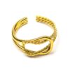 Δαχτυλίδι Χρυσό Ατσάλινο