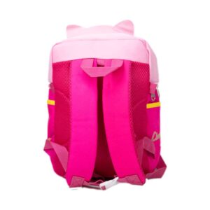 Παιδική Τσάντα Πλάτης Ροζ Γάτα με Φιόγκο